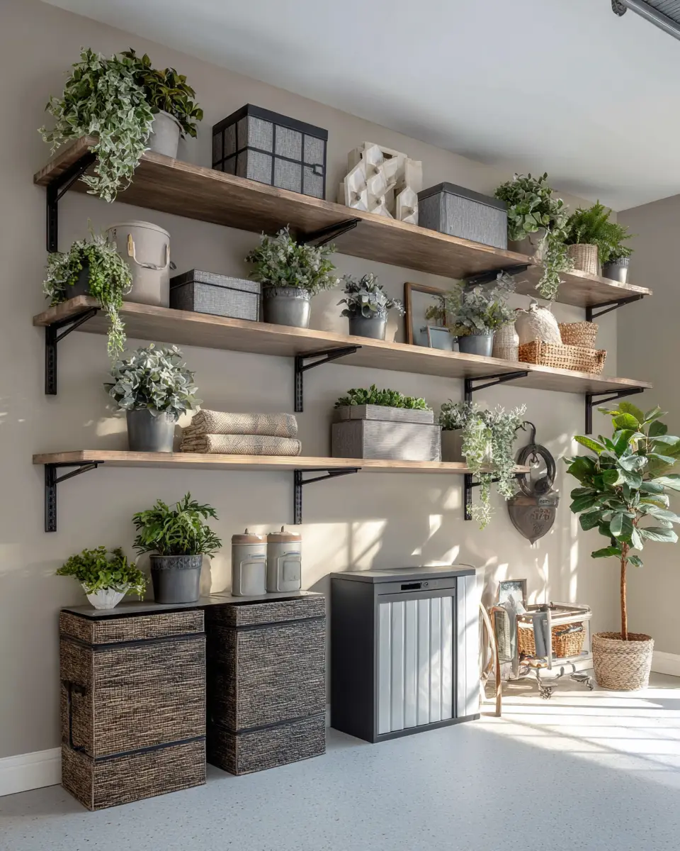 Cozy Transitional Garage Decor Ideas