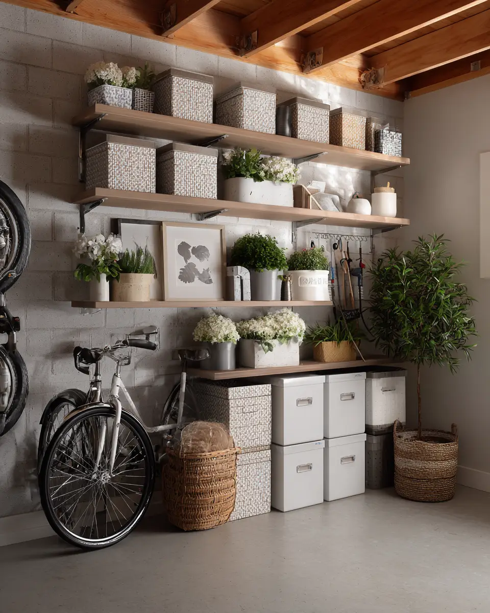 Cozy Transitional Garage Decor Ideas
