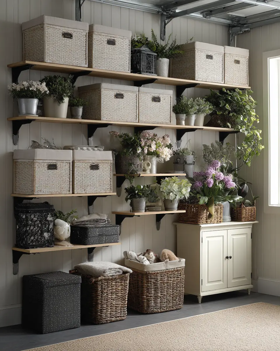 Cozy Transitional Garage Decor Ideas