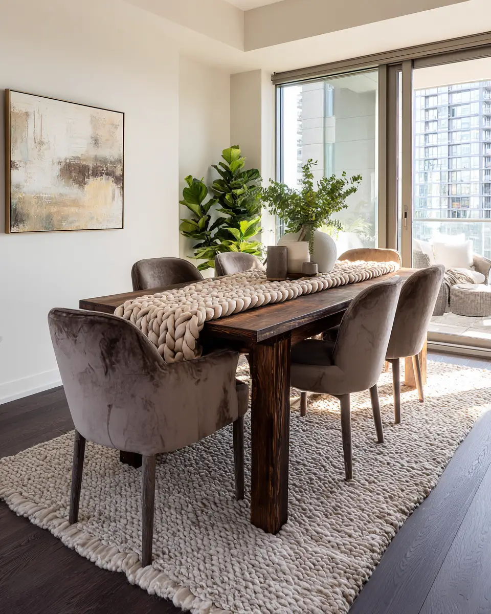 Cozy Urban Dining Room Decor Ideas