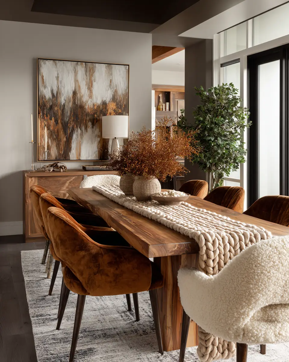 Cozy Urban Dining Room Decor Ideas