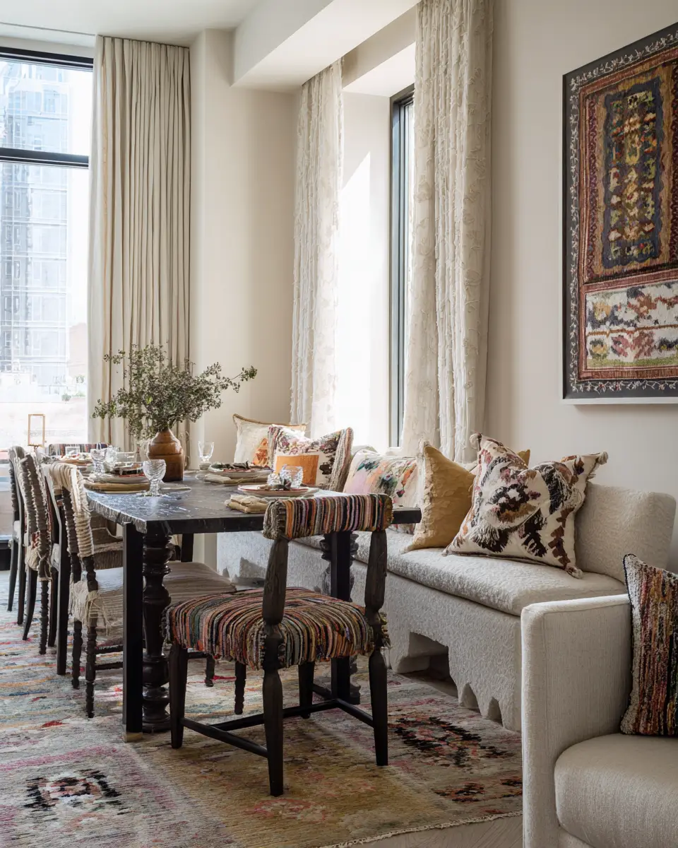 Cozy Urban Dining Room Decor Ideas