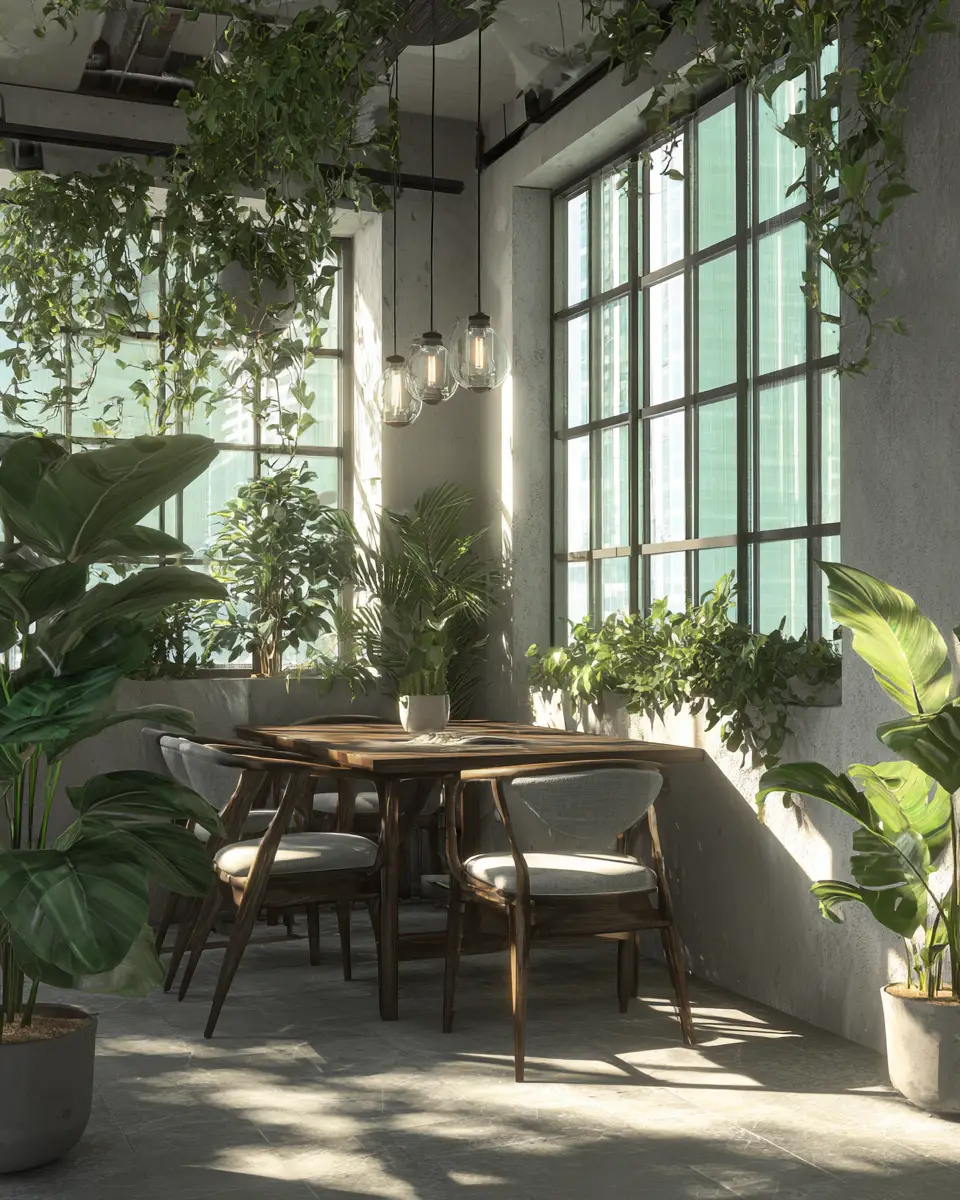 Cozy Urban Dining Room Decor Ideas