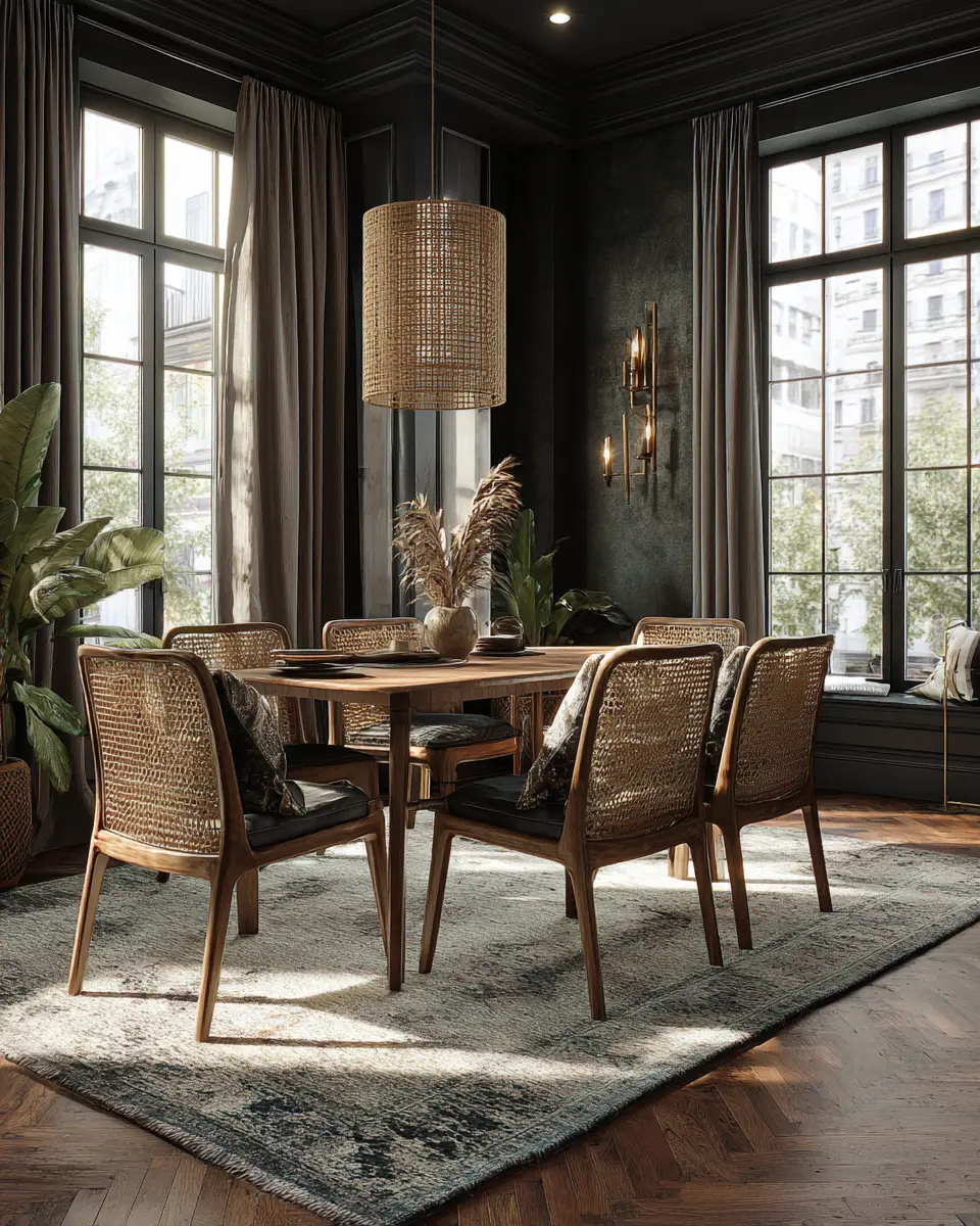 Cozy Urban Dining Room Decor Ideas