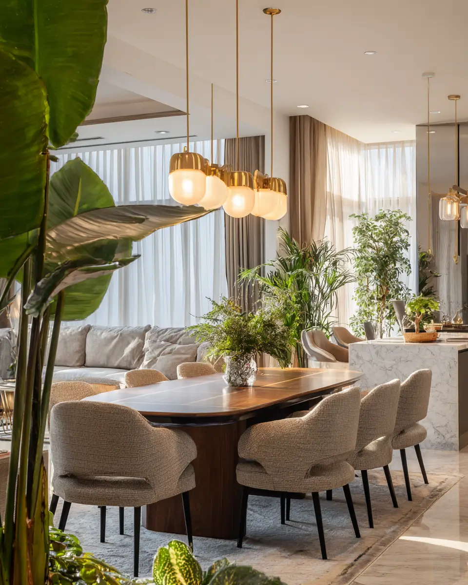 Cozy Urban Dining Room Decor Ideas