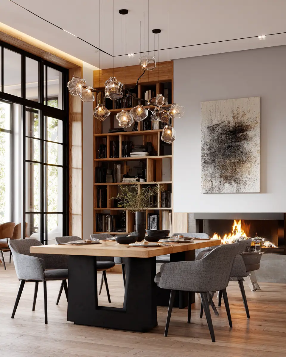 Cozy Urban Dining Room Decor Ideas