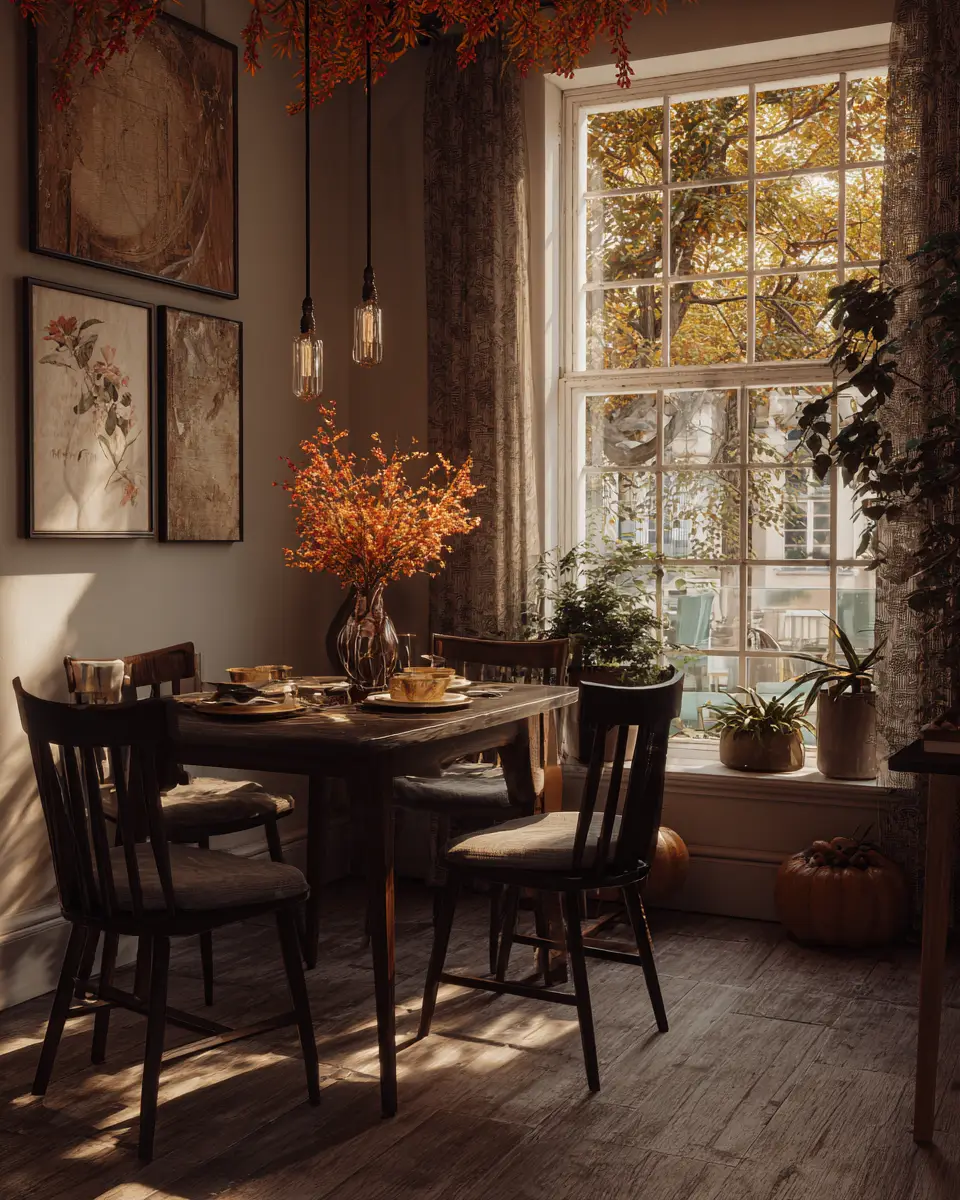 Cozy Urban Dining Room Decor Ideas