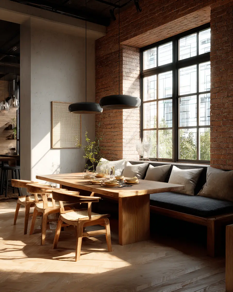 Cozy Urban Dining Room Decor Ideas