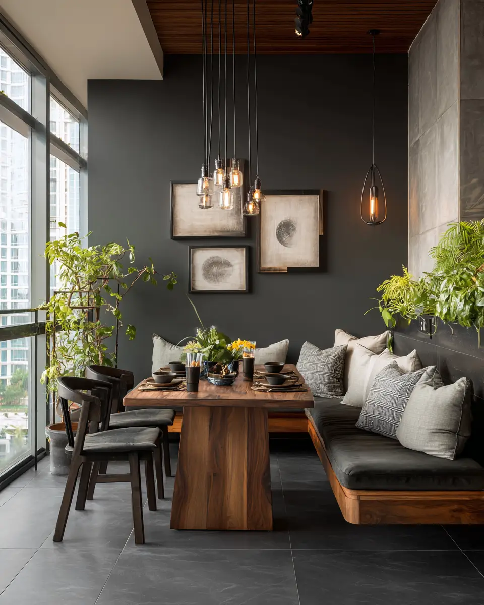 Cozy Urban Dining Room Decor Ideas