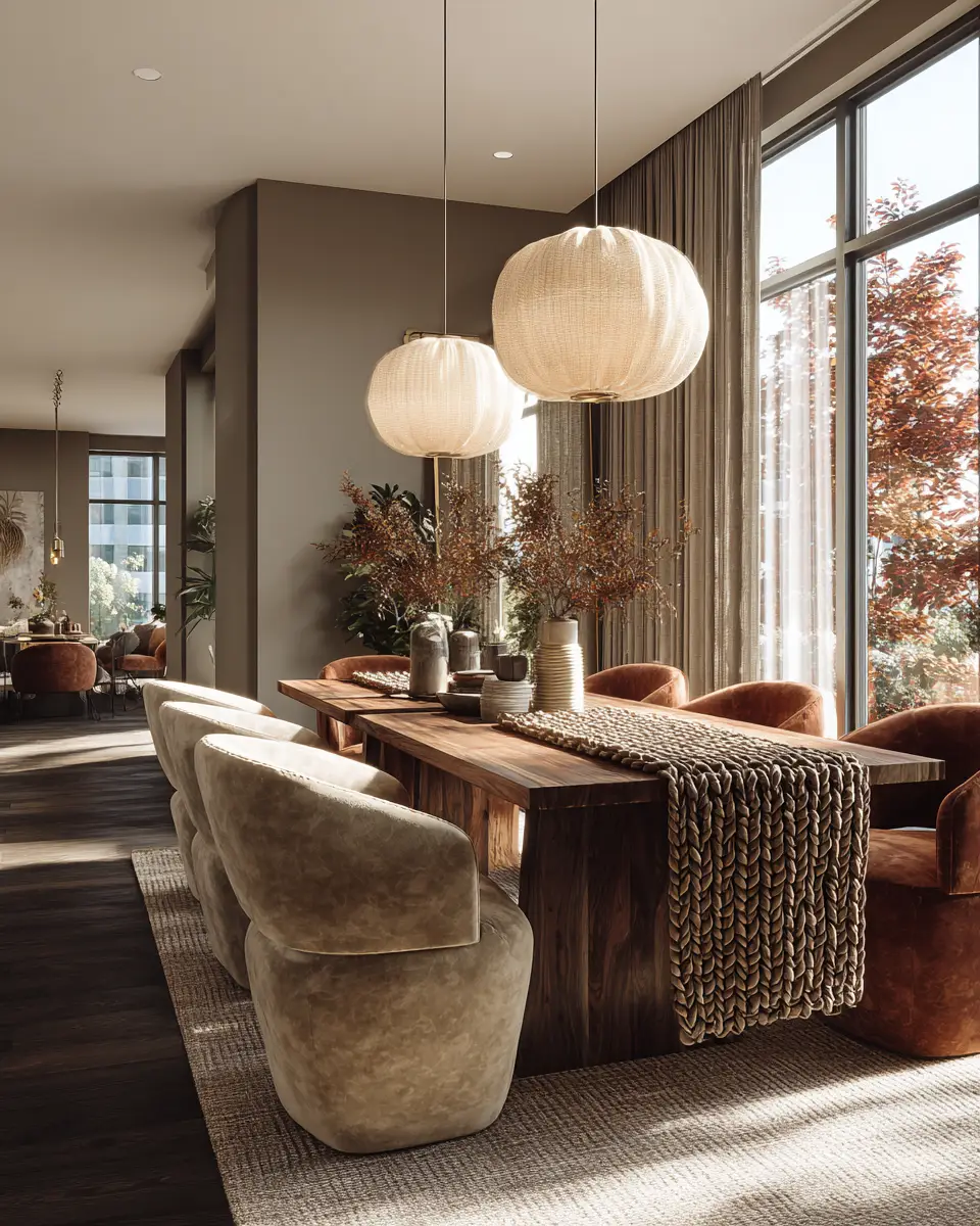 Cozy Urban Dining Room Decor Ideas