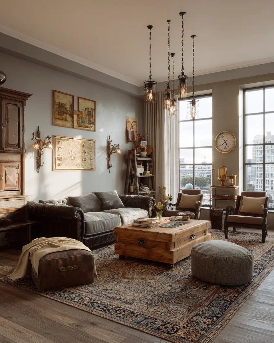 Cozy Urban Living Room Decor Ideas