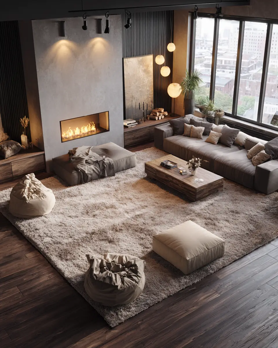 Cozy Urban Living Room Decor Ideas