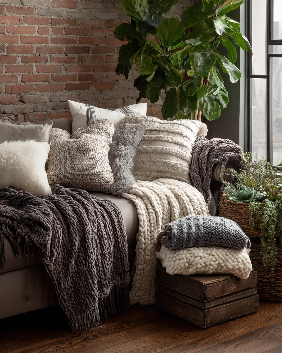 Cozy Urban Living Room Decor Ideas