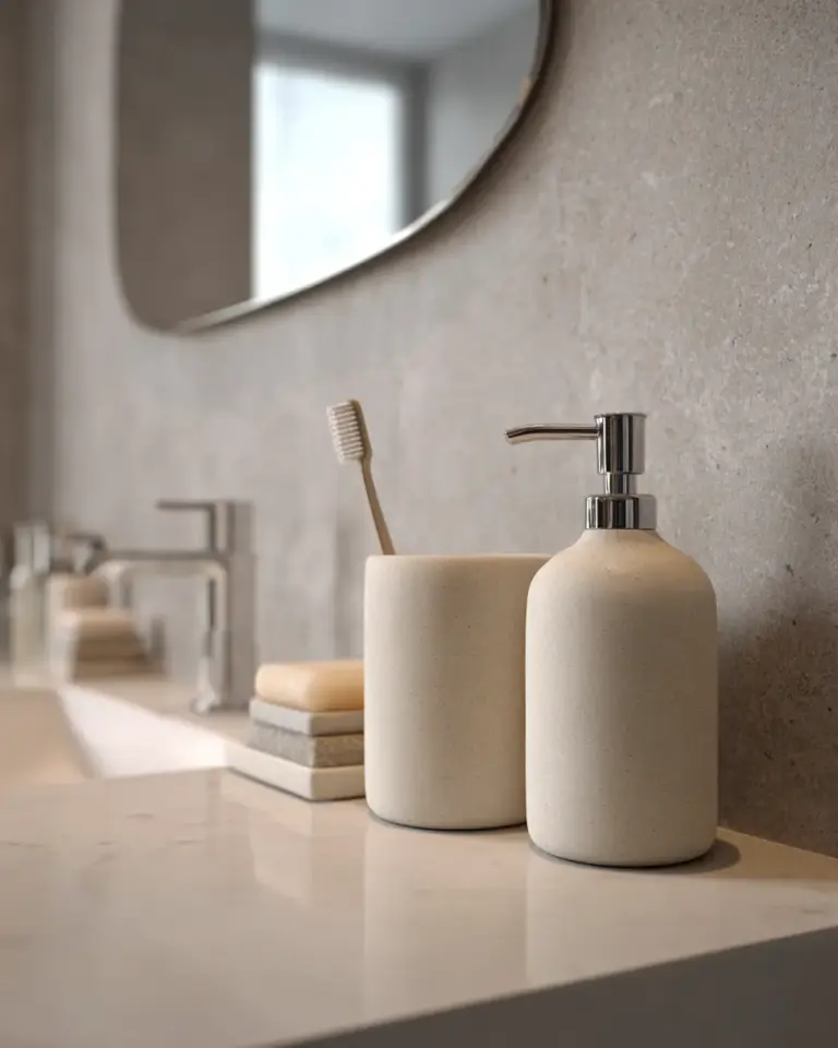 Cream Bathroom Decor Ideas - Featured