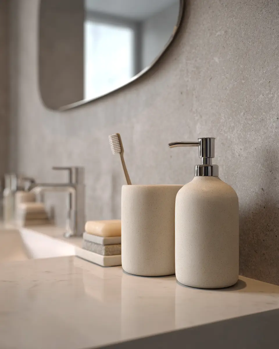 Cream Bathroom Decor Ideas - Featured