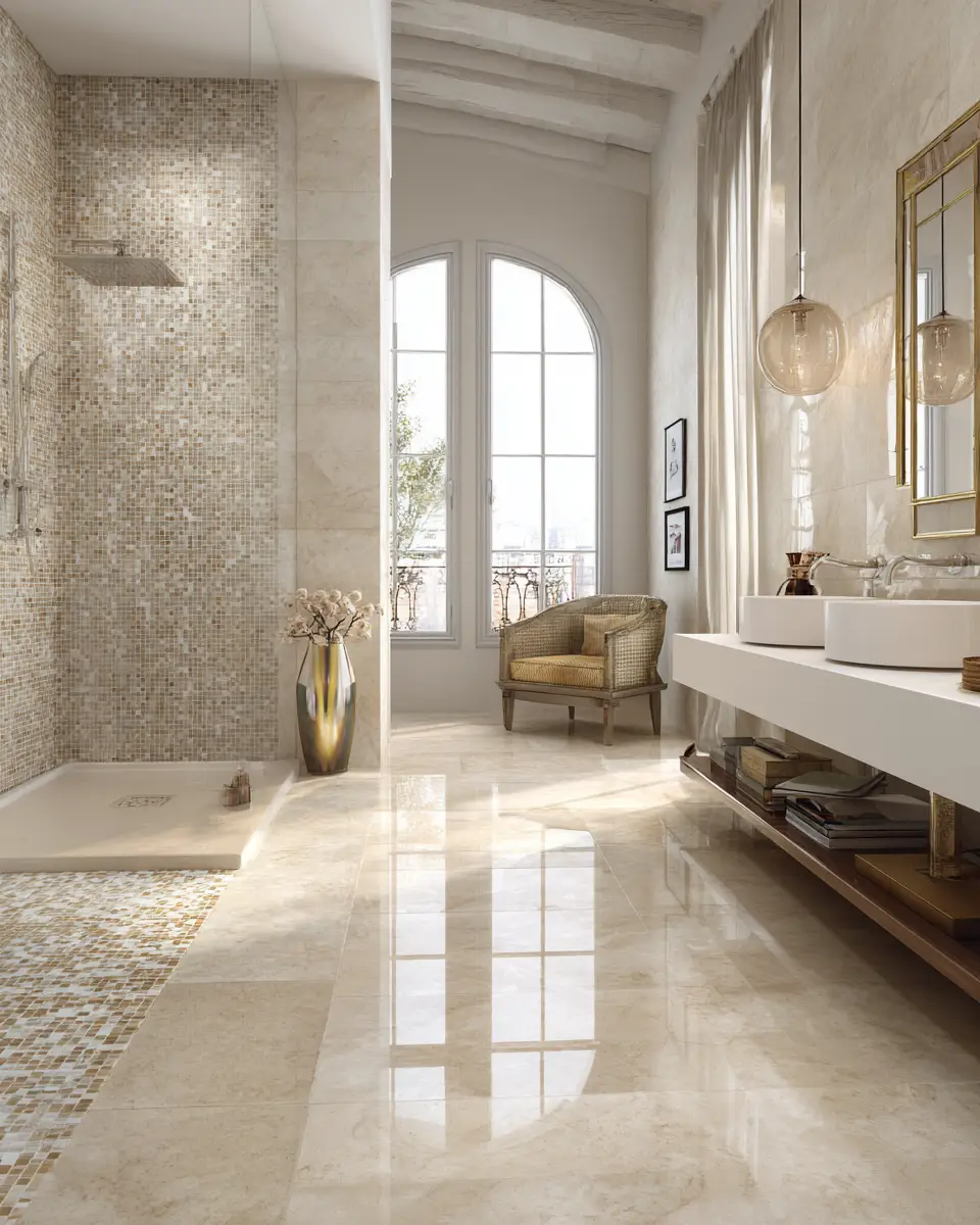 Cream Bathroom Decor Ideas