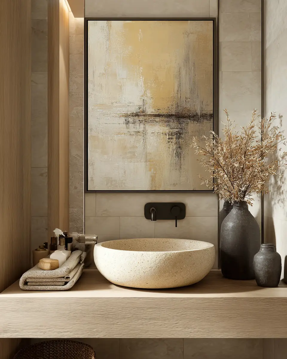 Cream Bathroom Decor Ideas