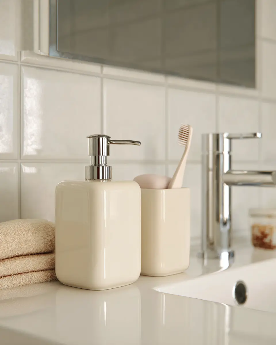 Cream Bathroom Decor Ideas