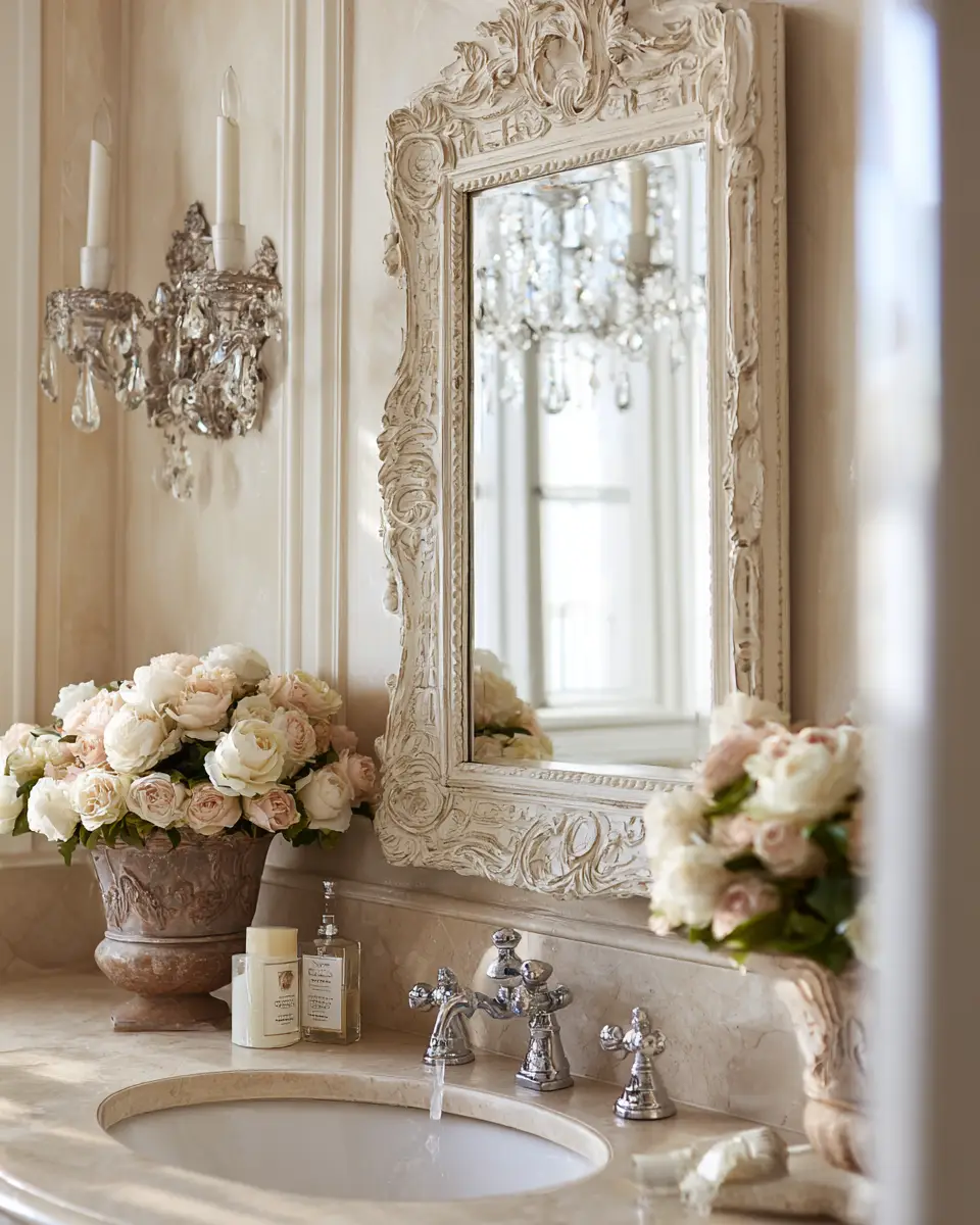 Cream Bathroom Decor Ideas