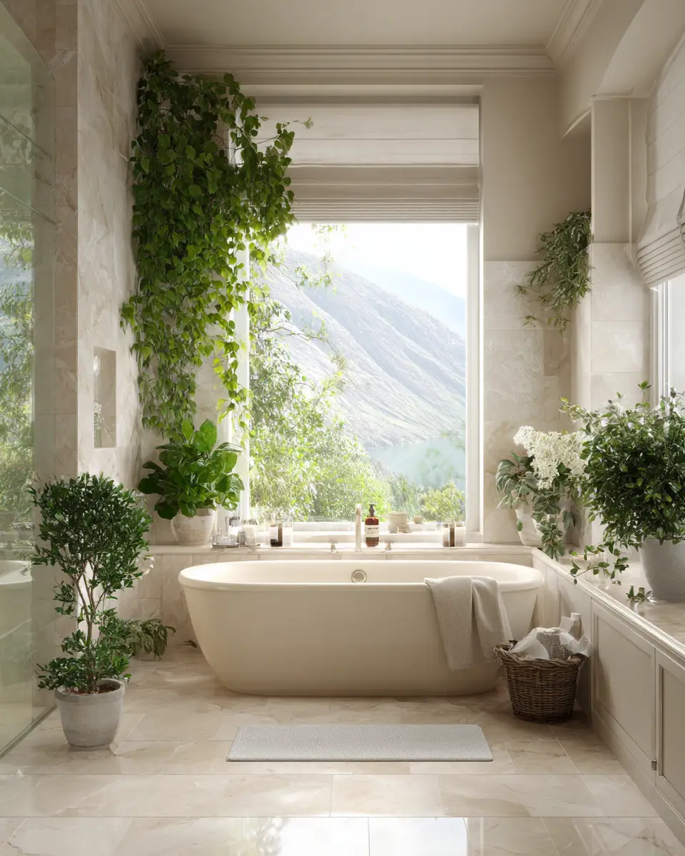 Cream Bathroom Decor Ideas