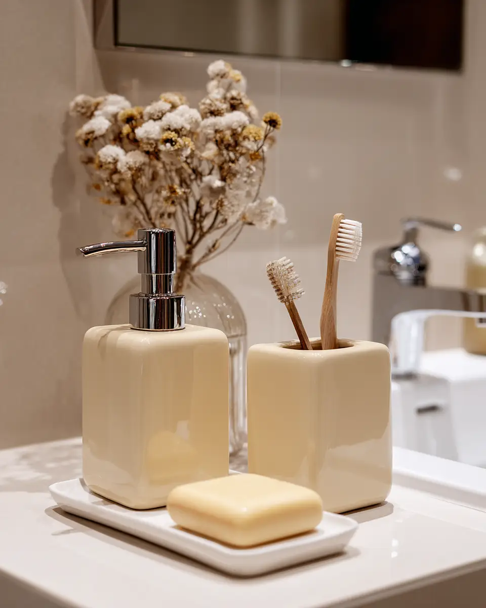 Cream Bathroom Decor Ideas