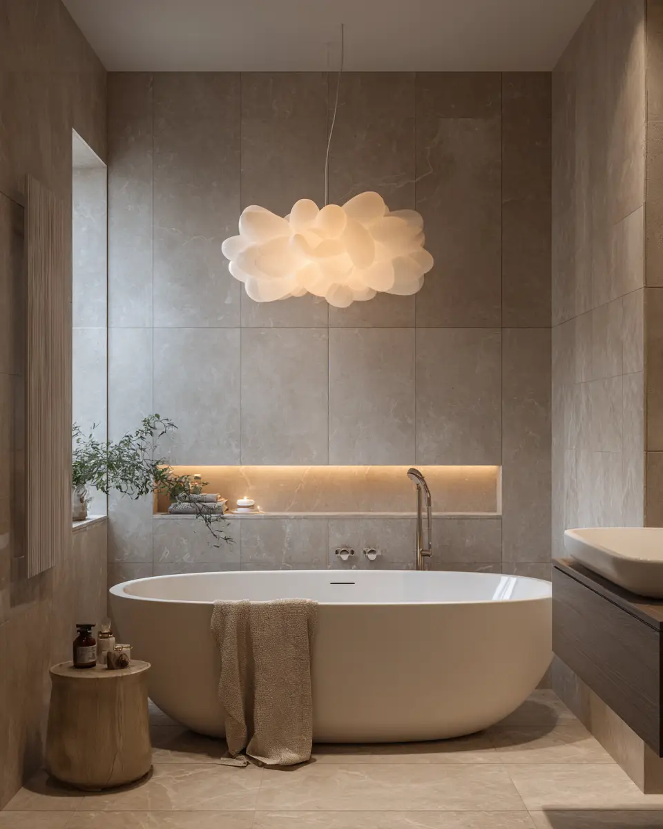 Cream Bathroom Decor Ideas