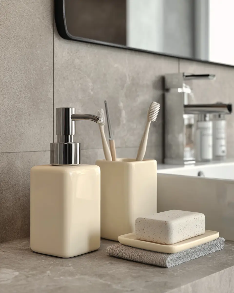 Cream Bathroom Decor Ideas