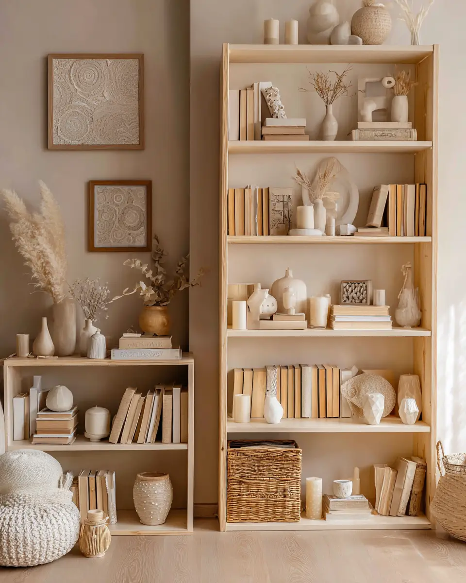 Cream Boho Home Office Decor Ideas