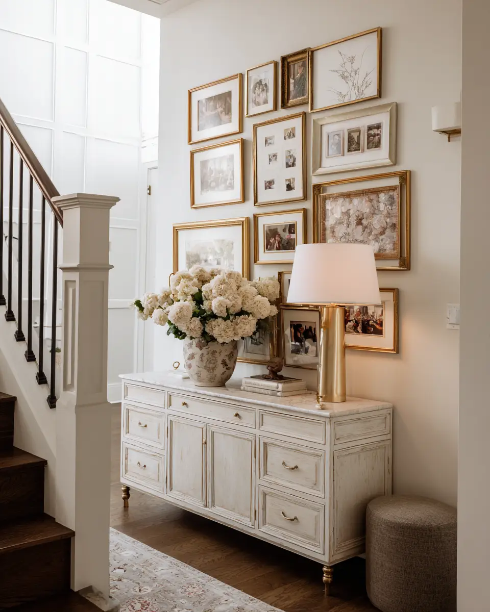 Cream Classic Living Room Decor Ideas