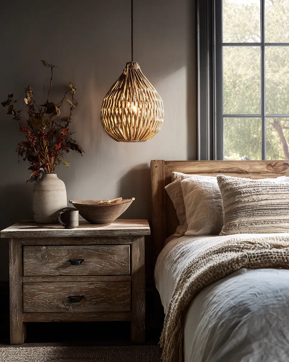 Cream Eclectic Bedroom Decor Ideas