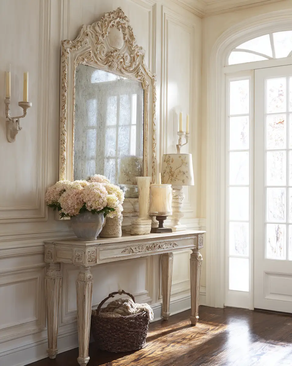 Cream Entryway Decor Ideas