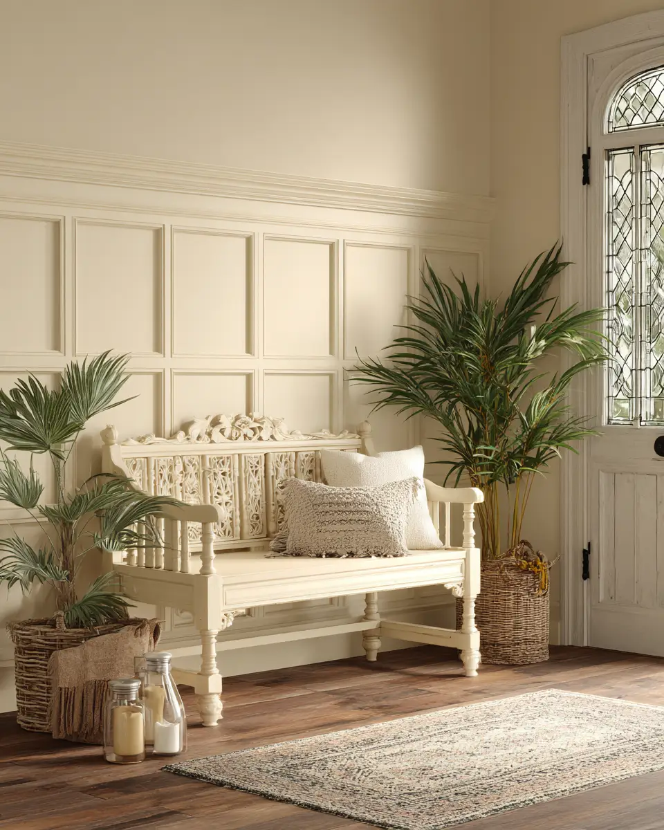 Cream Entryway Decor Ideas