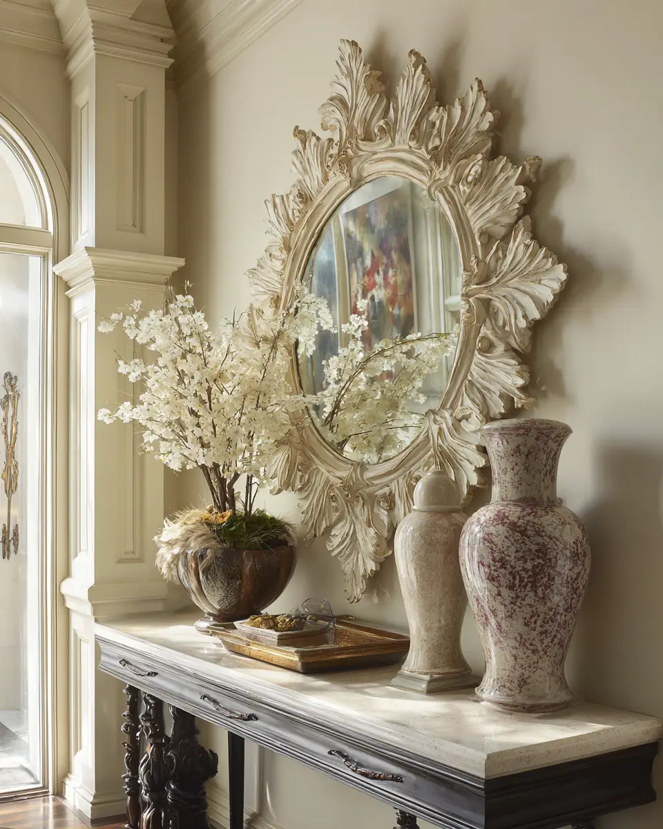 Cream Entryway Decor Ideas