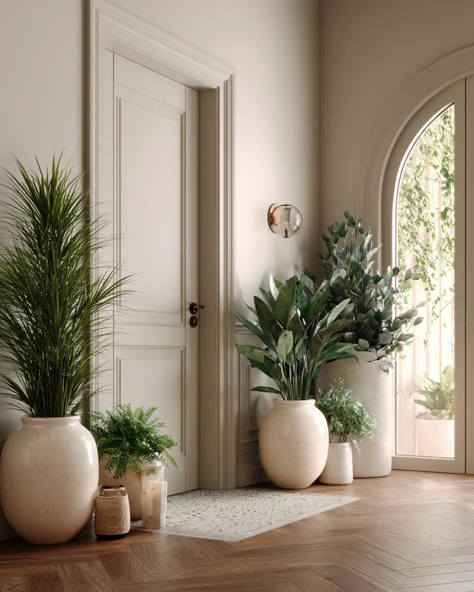 Cream Entryway Decor Ideas