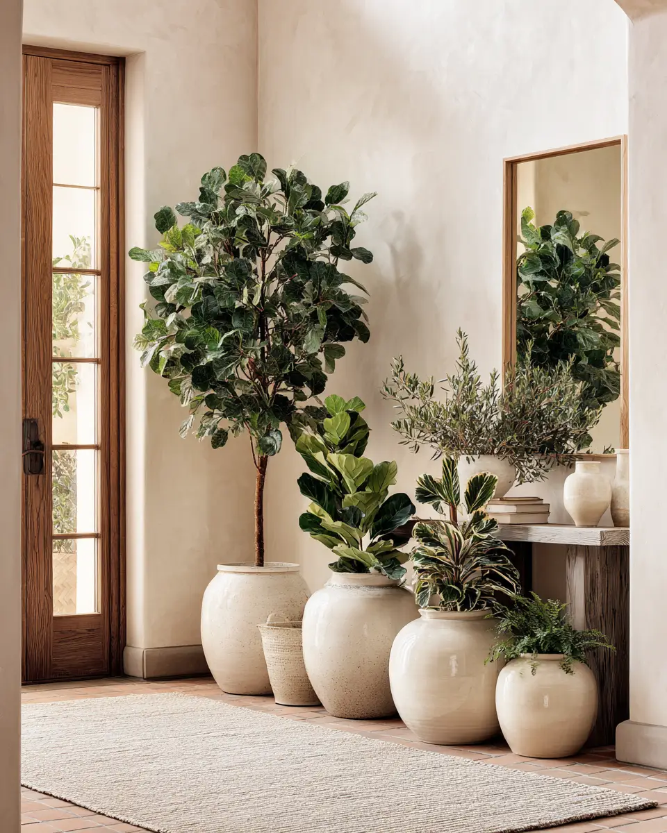 Cream Entryway Decor Ideas