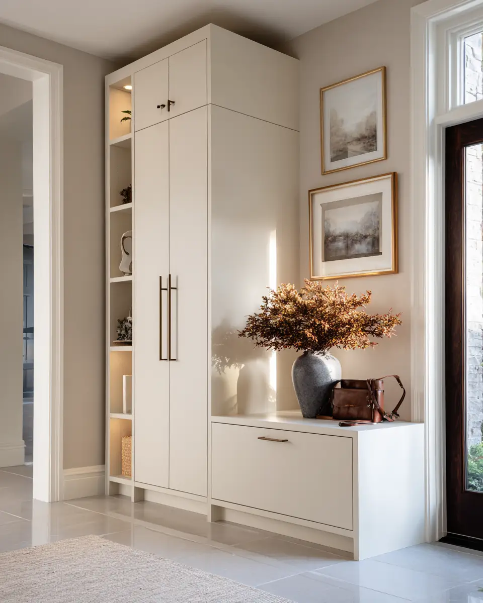 Cream Entryway Decor Ideas