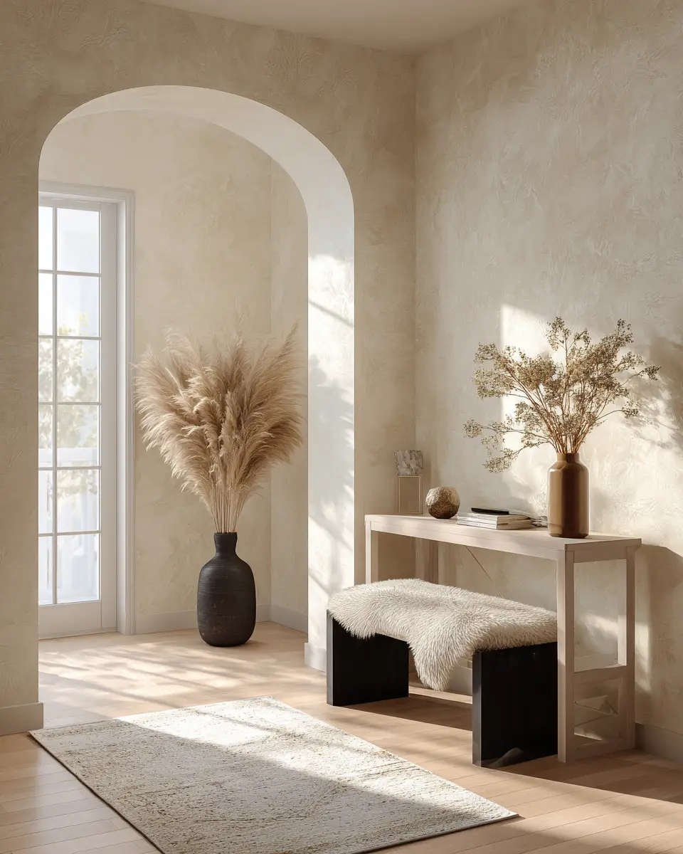 Cream Entryway Decor Ideas