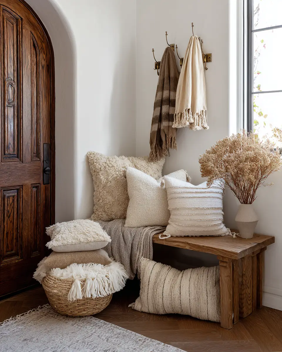 Cream Entryway Decor Ideas