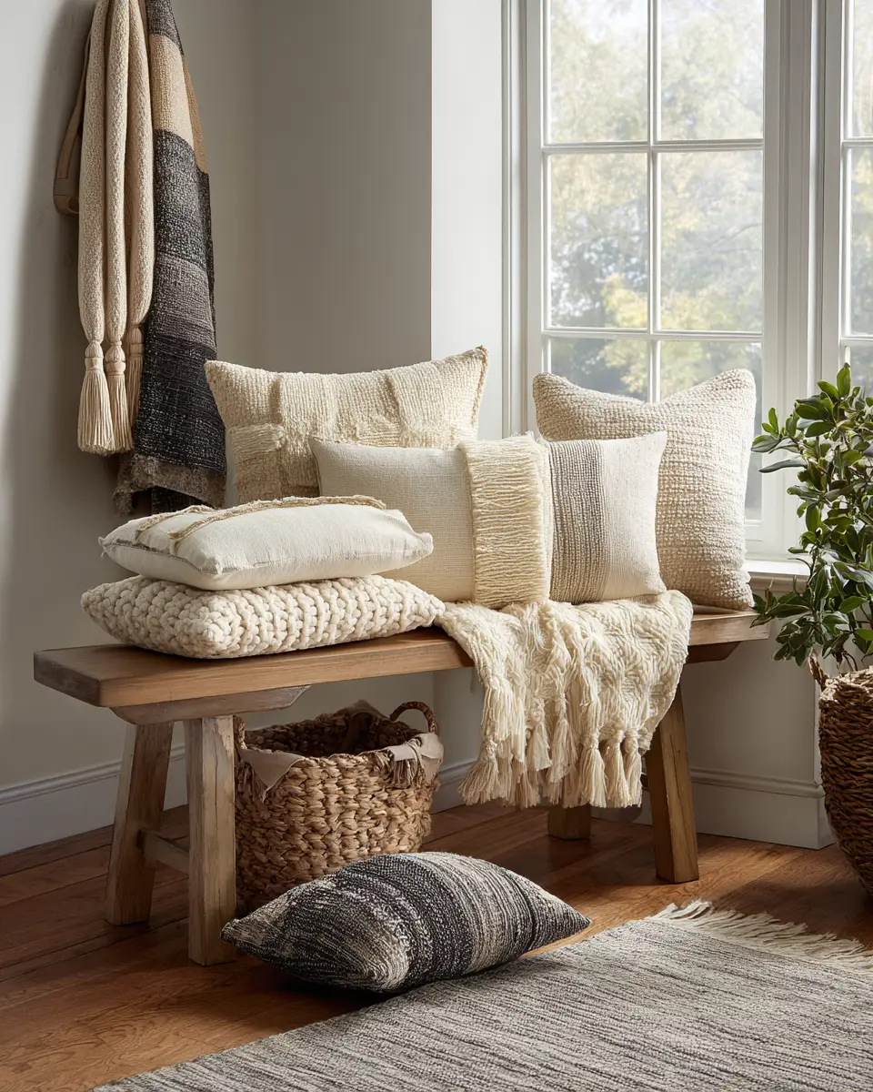 Cream Entryway Decor Ideas