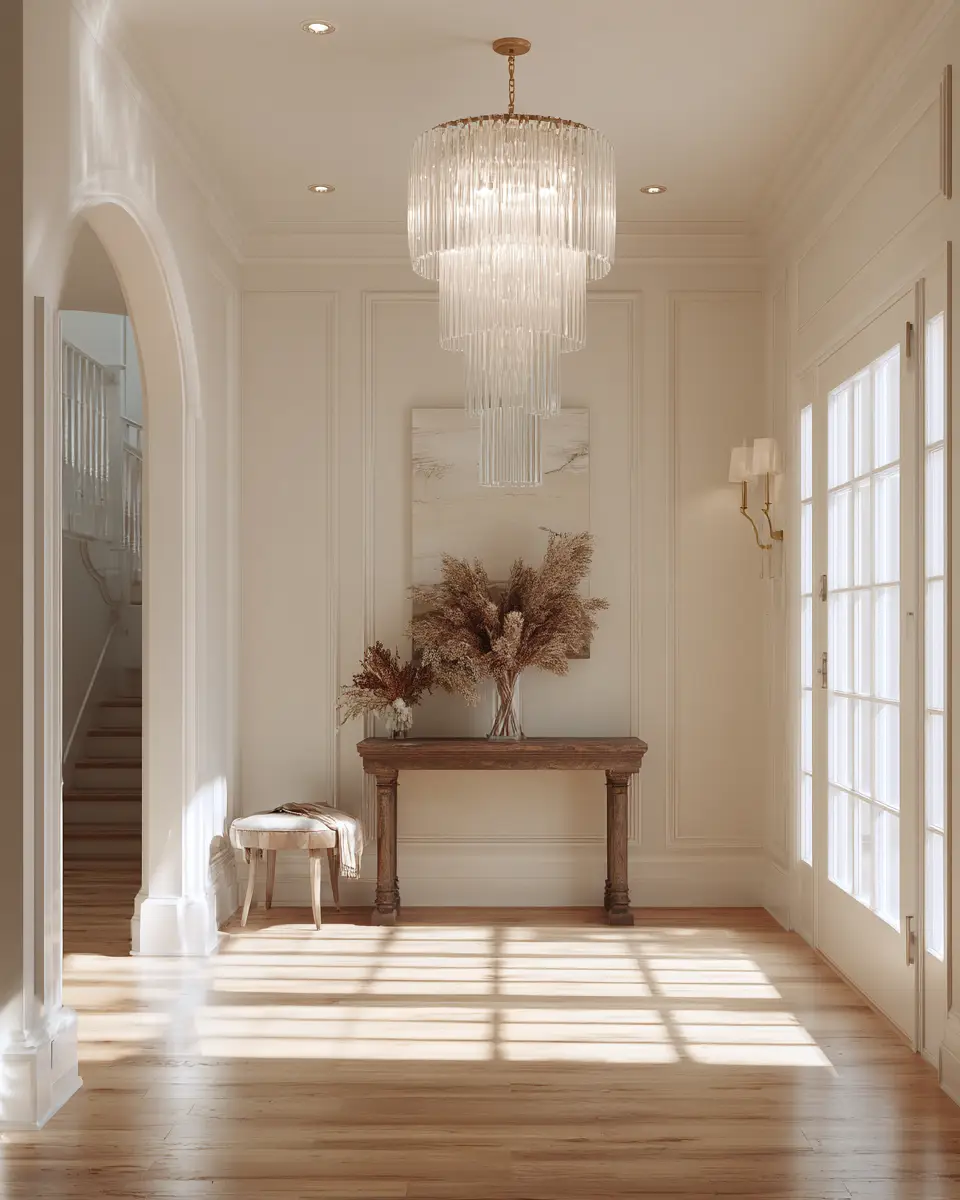 Cream Entryway Decor Ideas