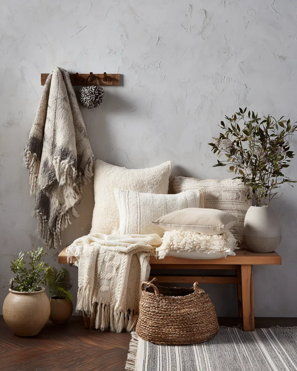 Cream Entryway Decor Ideas