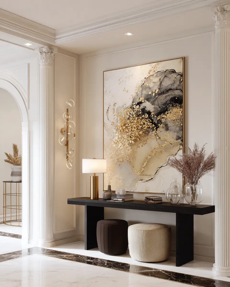 Cream Entryway Decor Ideas