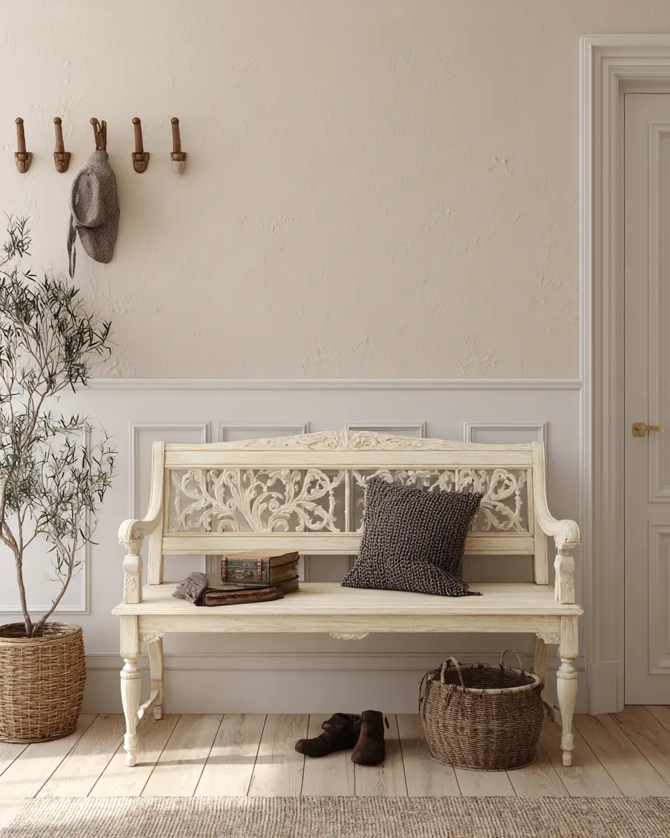 Cream Entryway Decor Ideas