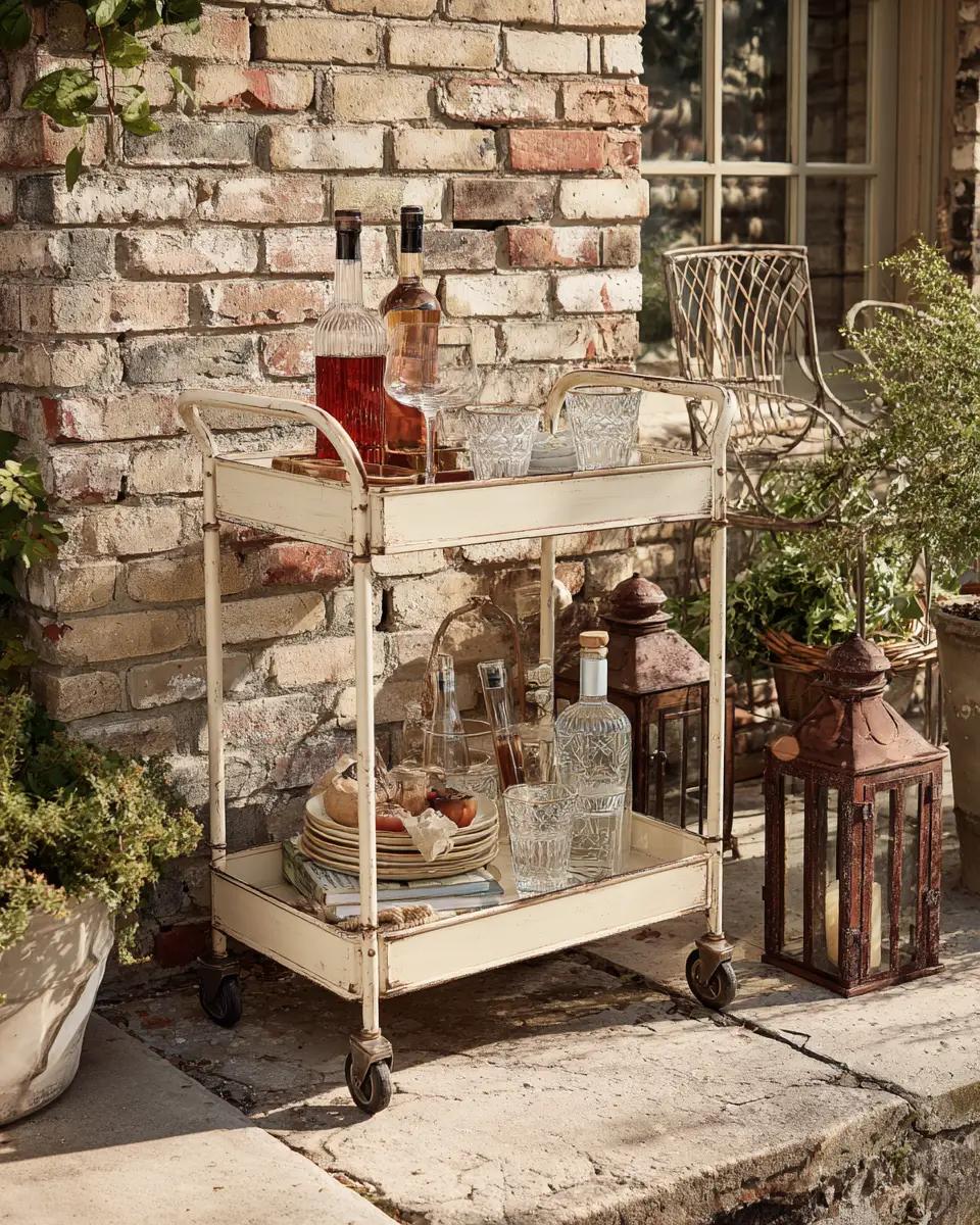 Cream Industrial Patio Decor Ideas - Featured