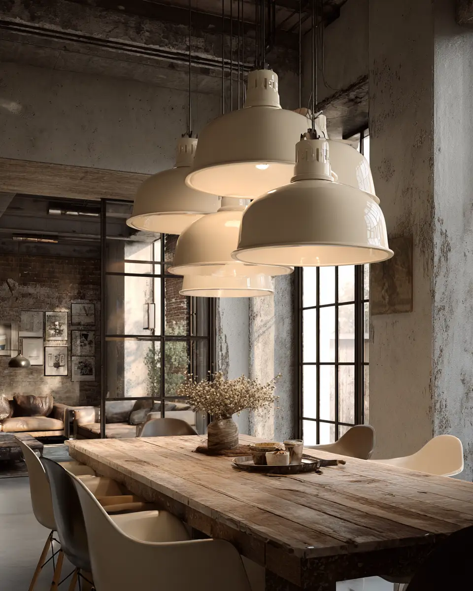 Cream Industrial Patio Decor Ideas