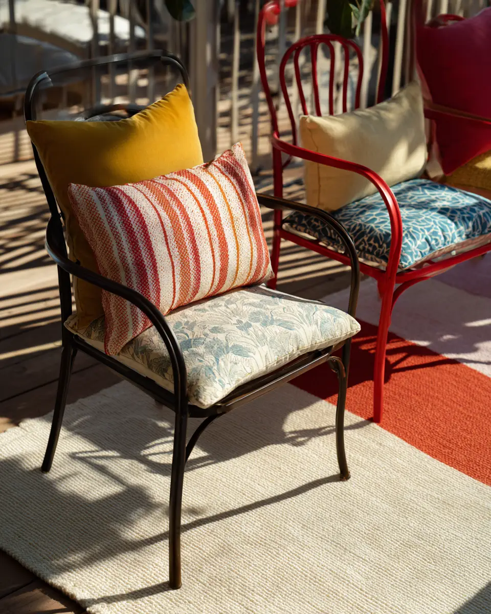 Cream Industrial Patio Decor Ideas