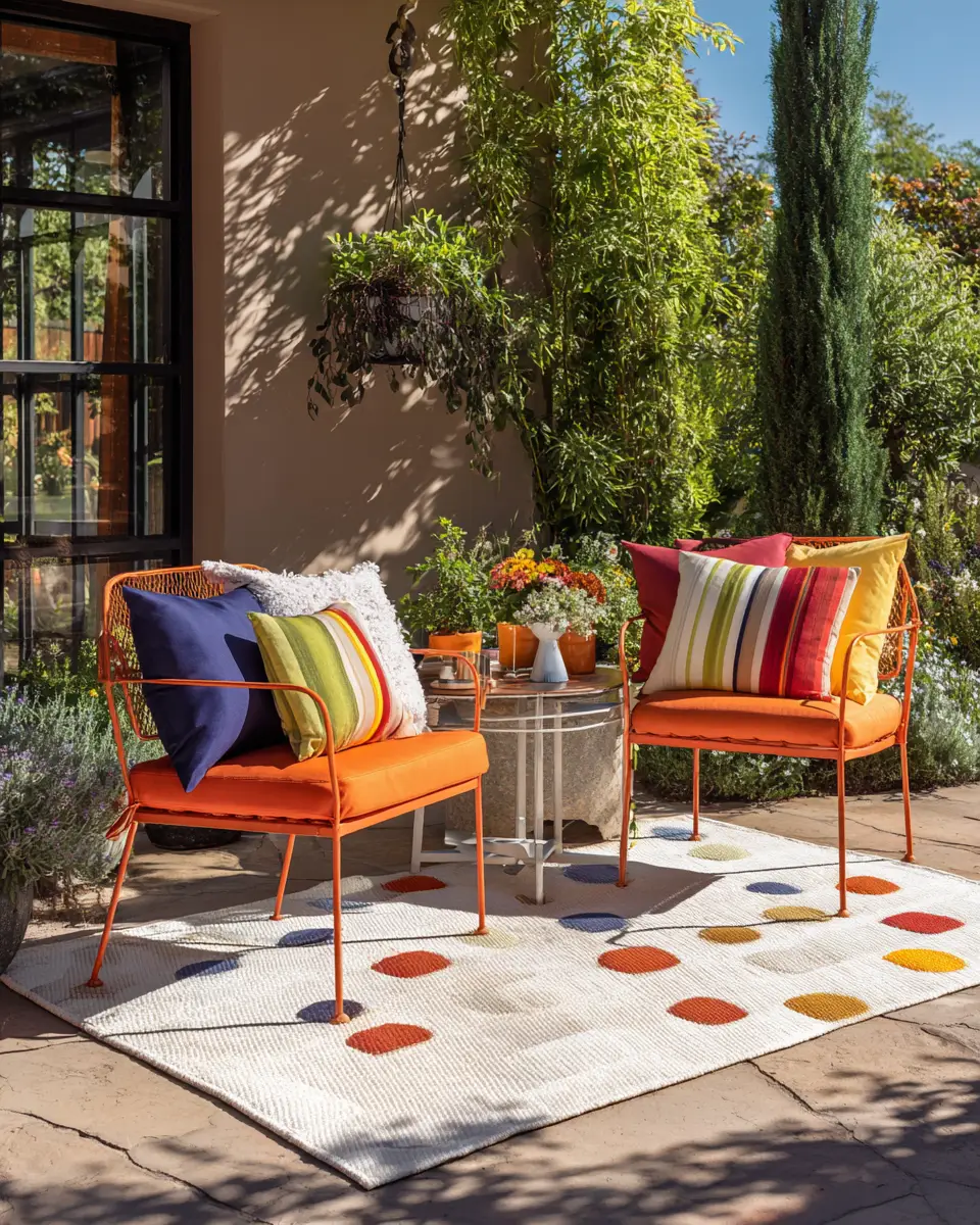 Cream Industrial Patio Decor Ideas