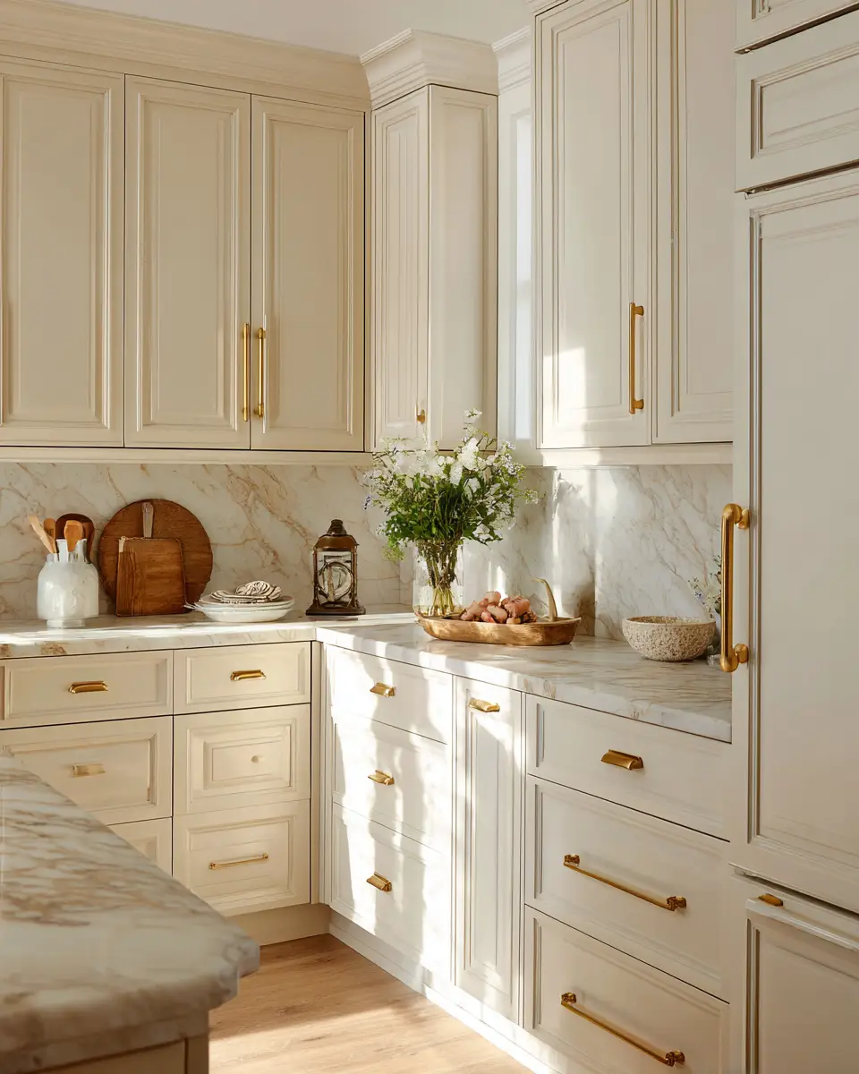 Cream Kitchen Decor Ideas - Featured
