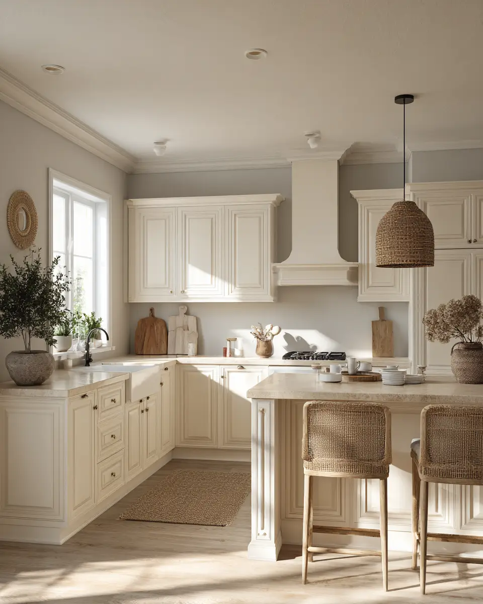 Cream Kitchen Decor Ideas