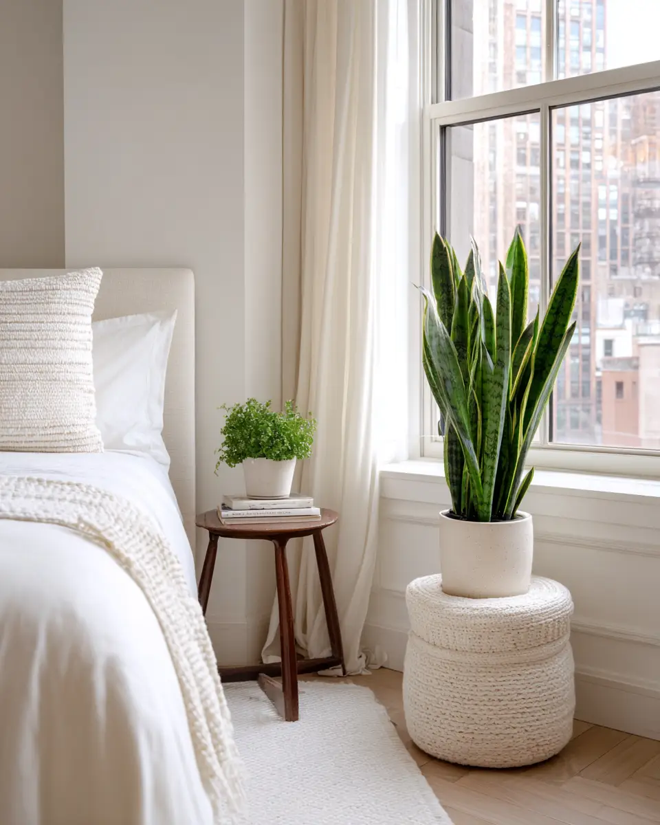 Cream Minimalist Bedroom Decor Ideas